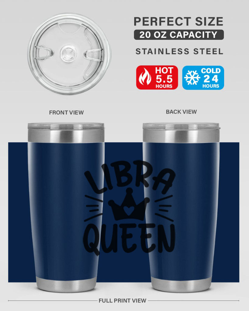 Libra queen 327#- zodiac- Tumbler