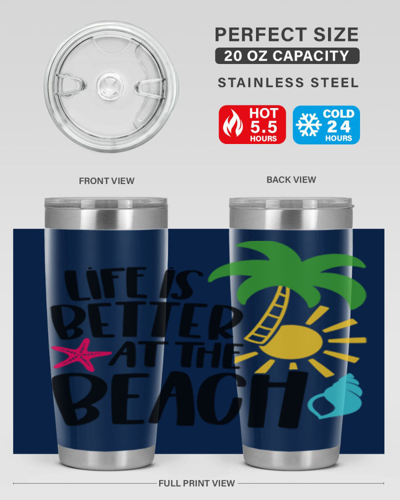 Life Is Better At The Beach Style 34#- summer- Tumbler