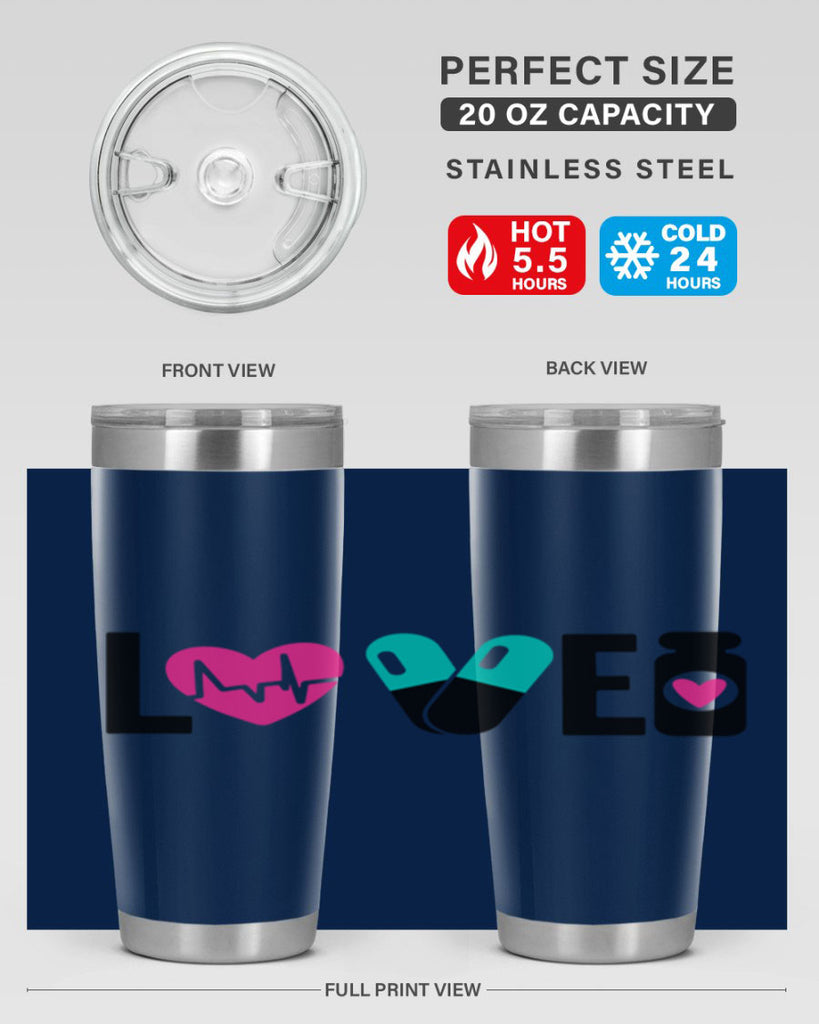 Love Style Style 136#- nurse- tumbler