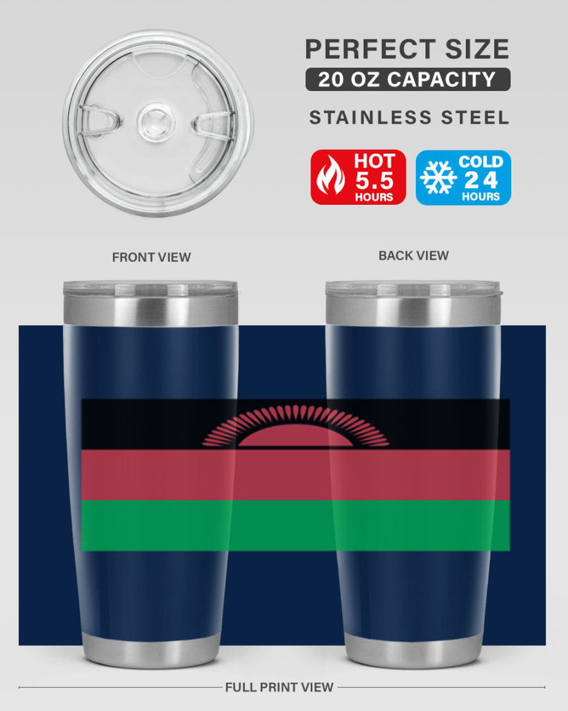 Malawi 95#- world flags- Tumbler