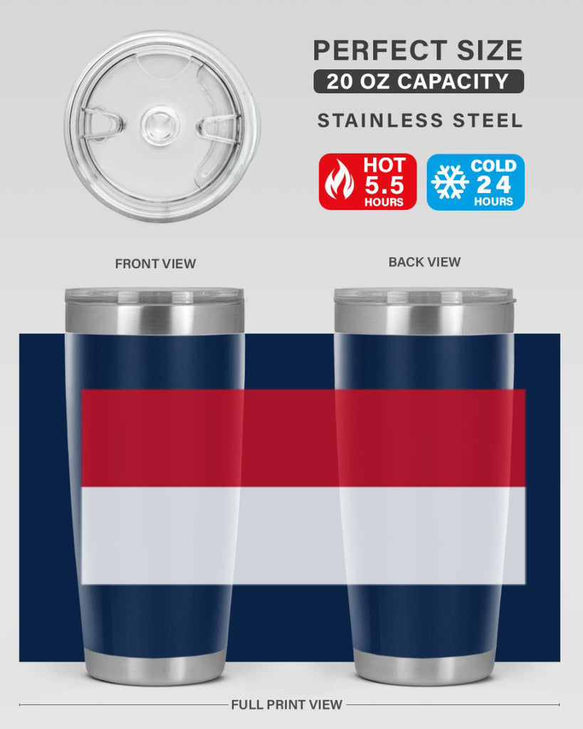 Monaco 84#- world flags- Tumbler