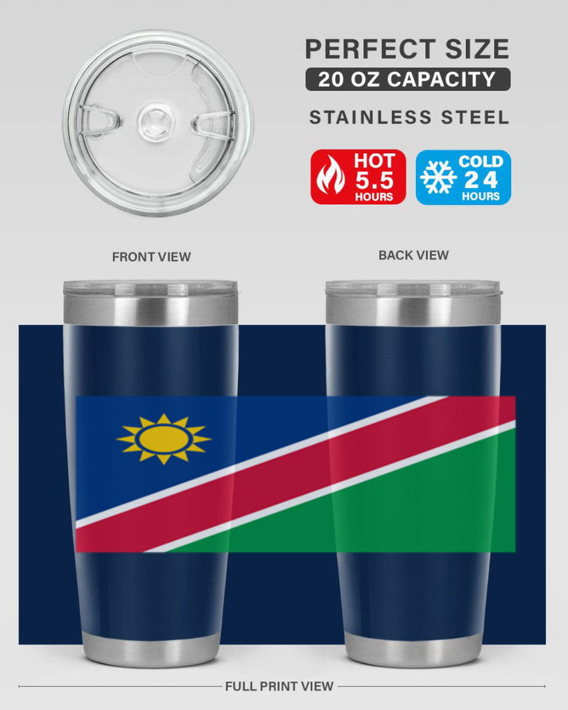 Namibia 78#- world flags- Tumbler