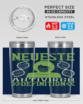 Neueste Antiviren Definition Style 28#- corona virus- Tumbler