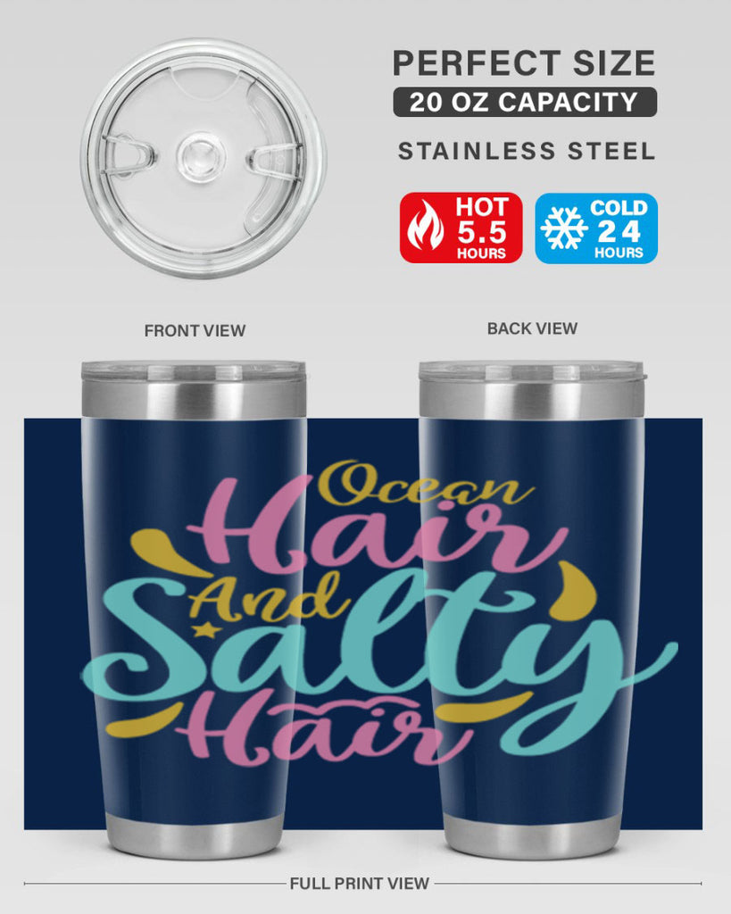 OCEAN HAIR SALTY HAIR Style 60#- summer- Tumbler