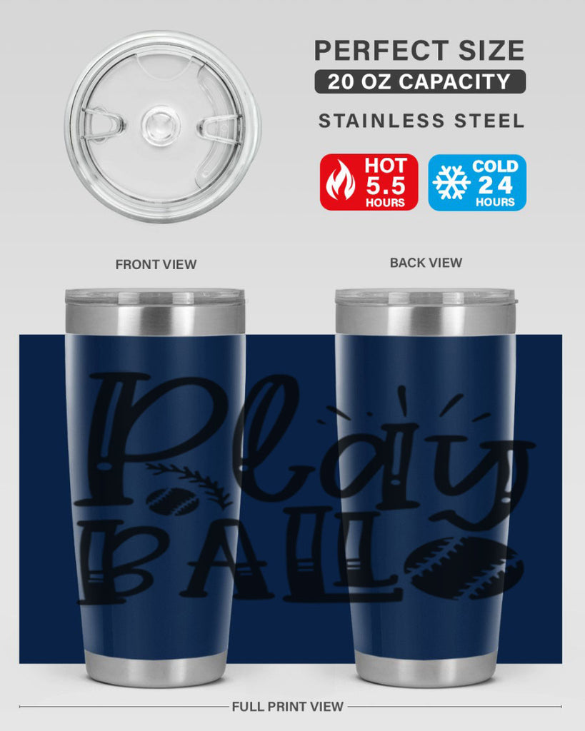 Play ball 2032#- baseball- Tumbler