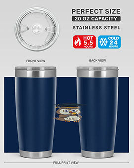 Profesor Owl Licks Candy A TurtleRabbit 17#- owl- Tumblers