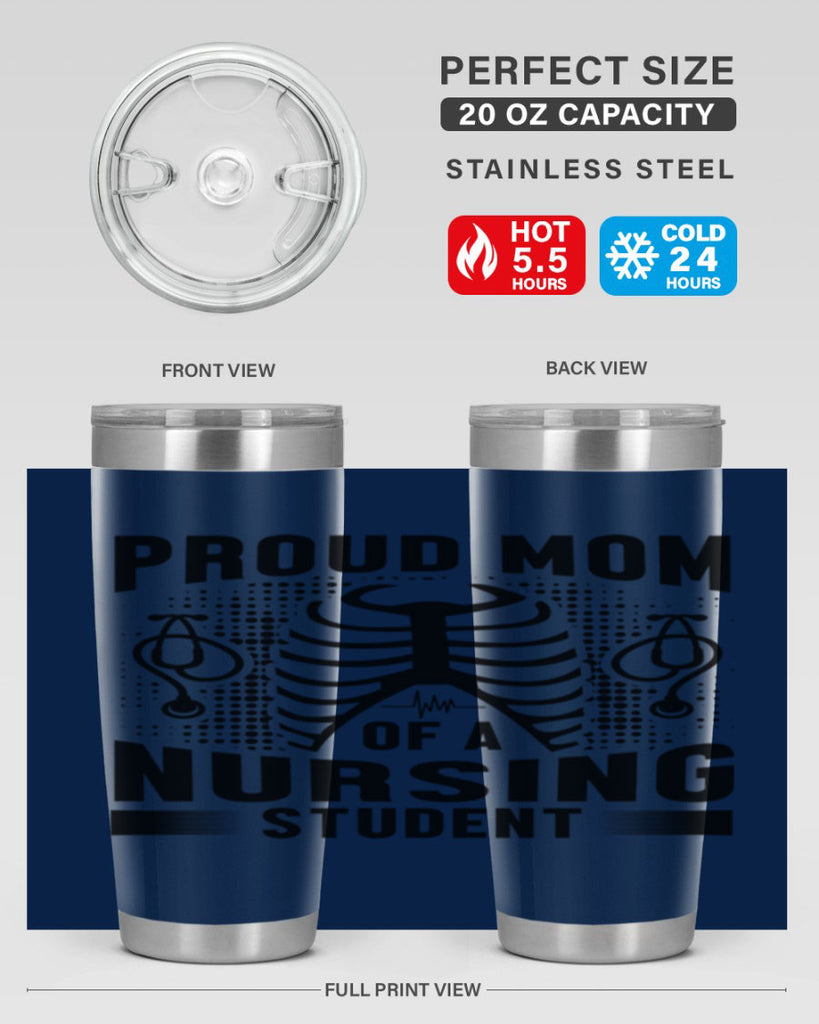 Proud mom Style 255#- nurse- tumbler