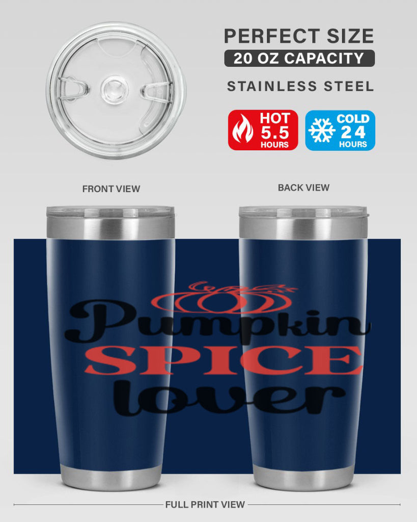 Pumpkin spice lover 554#- fall- Tumbler