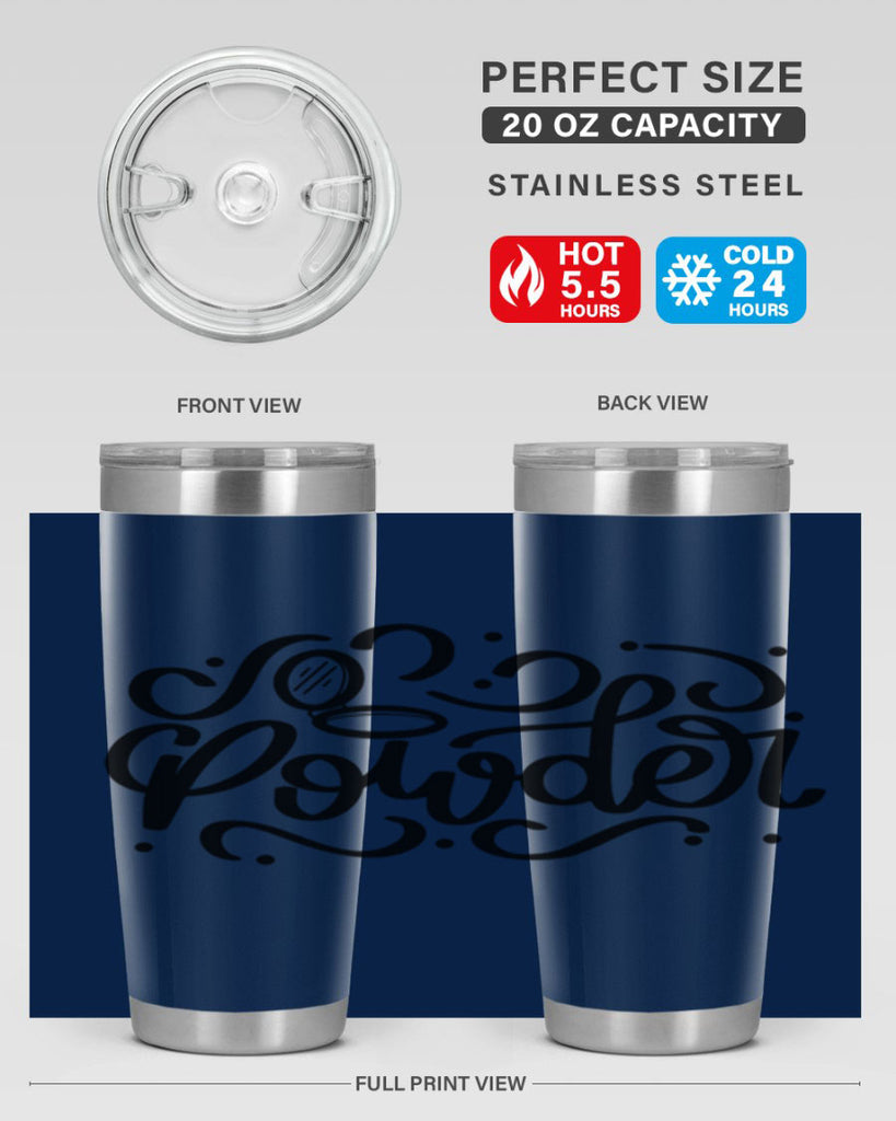 SinglePowder Style 24#- make up- Tumbler