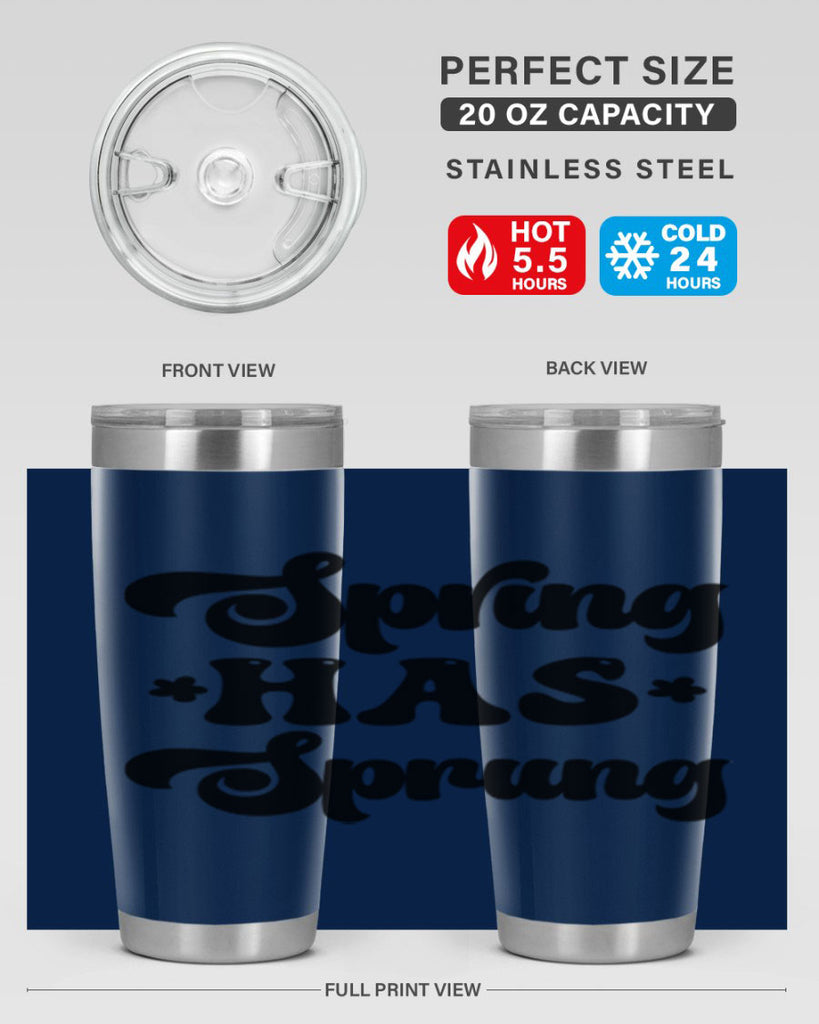 Spring has sprung  492#- spring- Tumbler