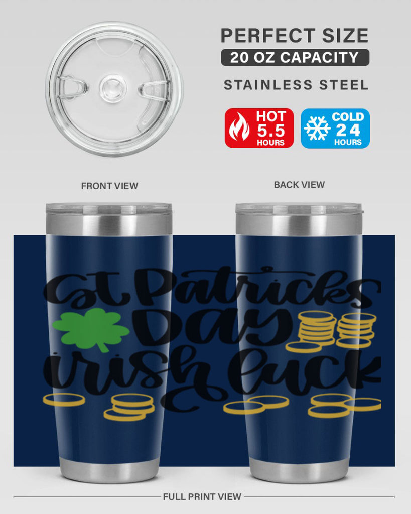 St Patricks Day Irish Luck Style 28#- St Patricks Day- Tumbler