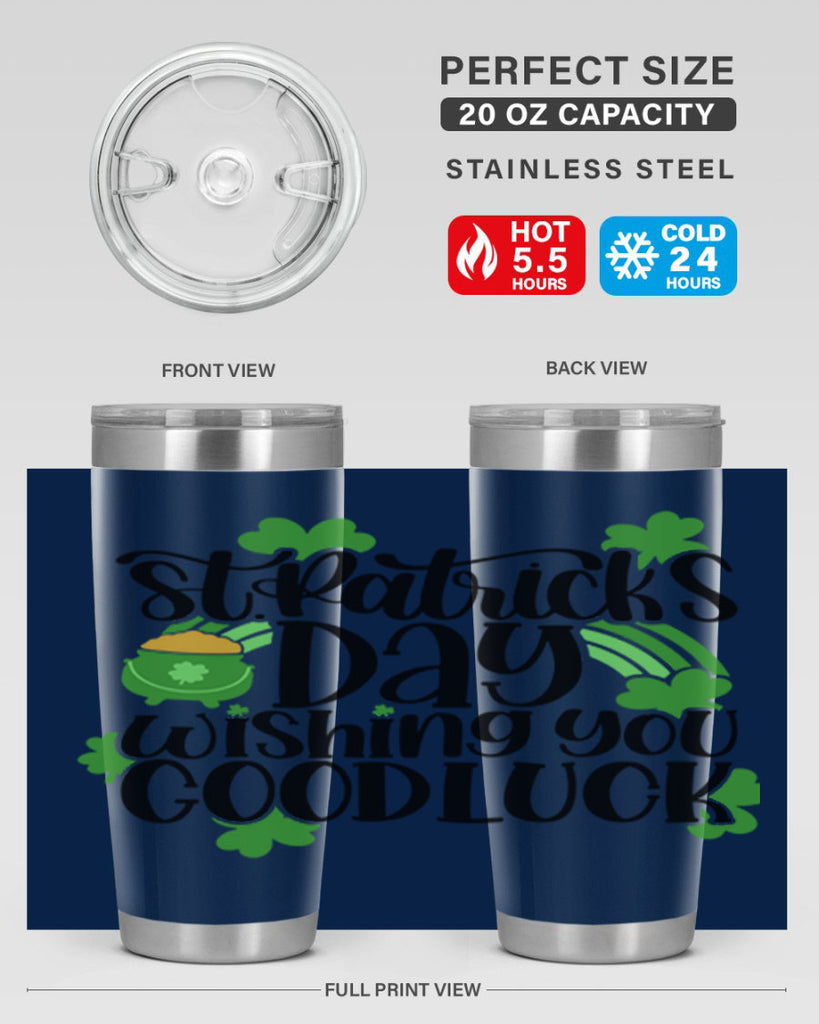 St Patricks Day Wishing You Good Luck Style 27#- St Patricks Day- Tumbler