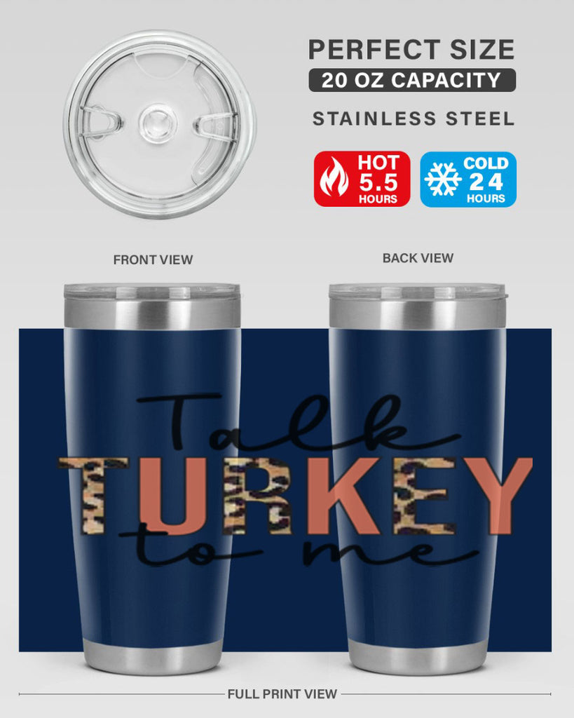 Talk turkey to me 595#- fall- Tumbler