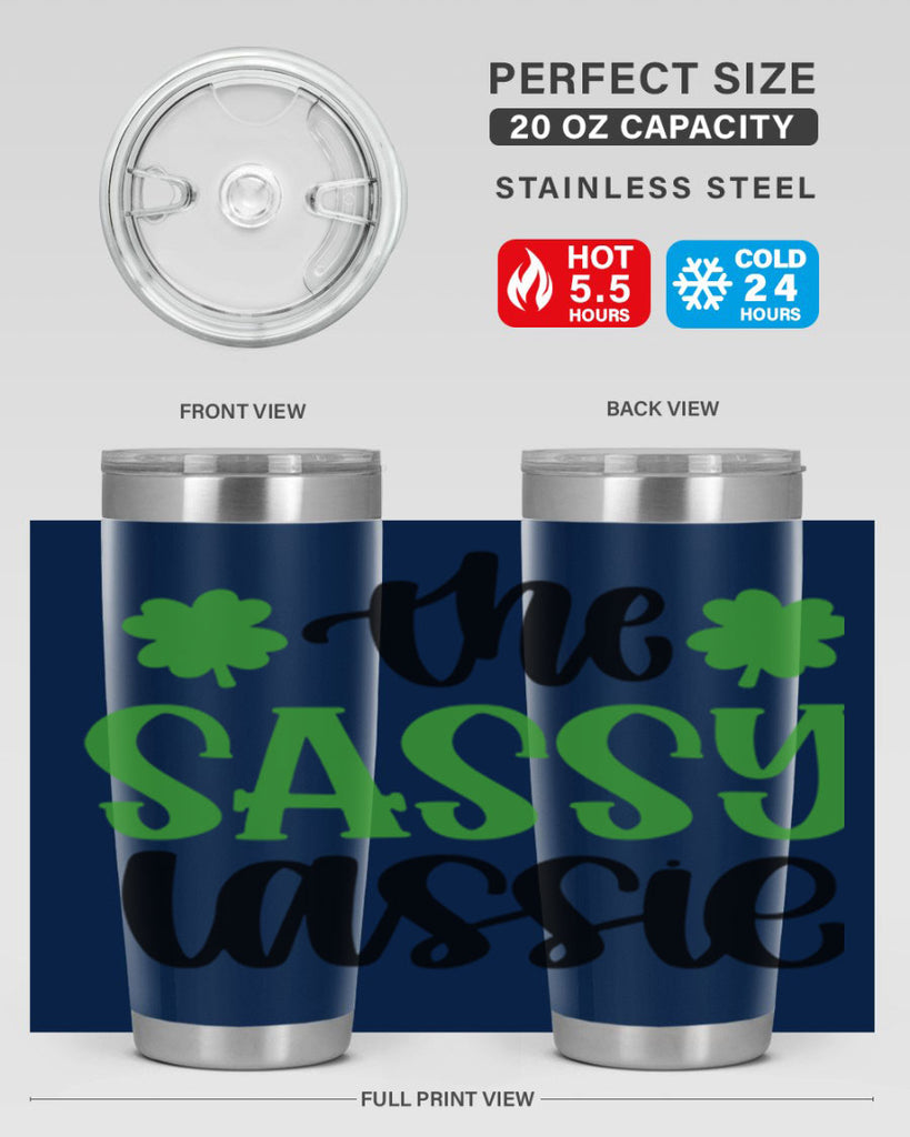 The Sassy Iassie Style 26#- St Patricks Day- Tumbler