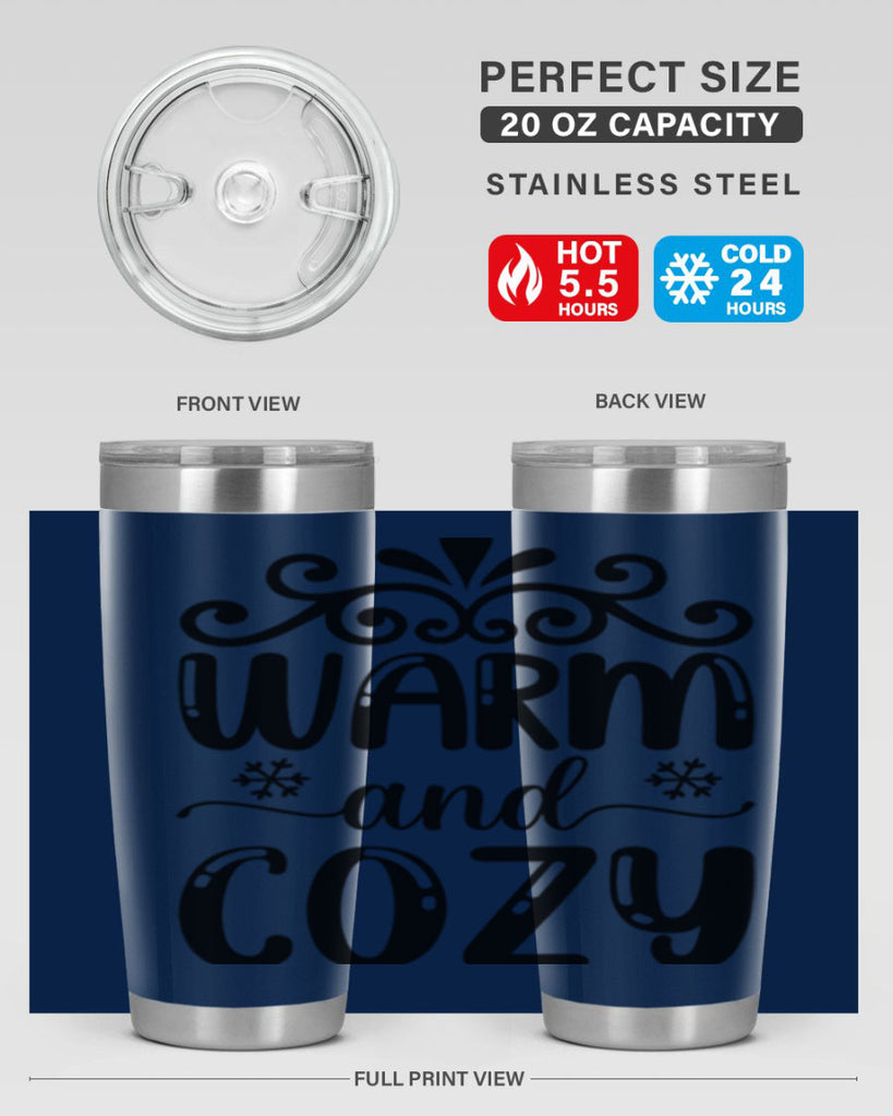 Warm and Cozy 460#- winter- Tumbler