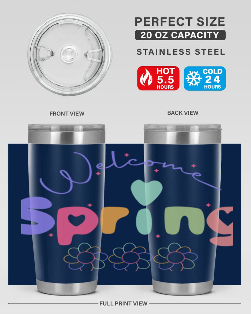 Welcome Spring583#- spring- Tumbler