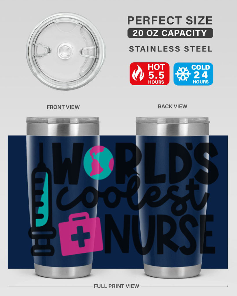 Worlds Coolest Nurse Style Style 7#- nurse- tumbler