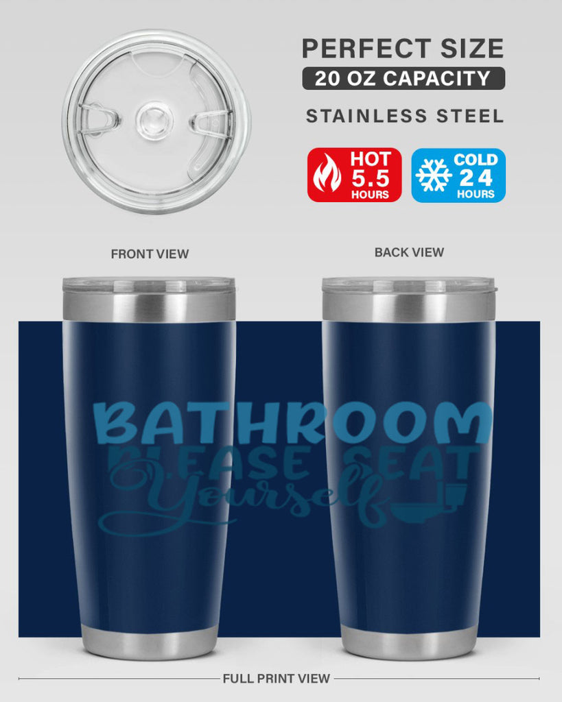 bathroom please seat yourself 92#- bathroom- Tumbler