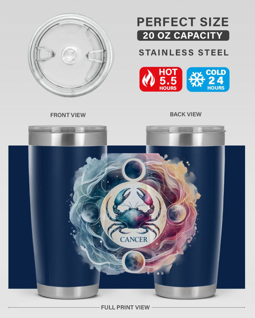 cancer 168#- zodiac- Tumbler