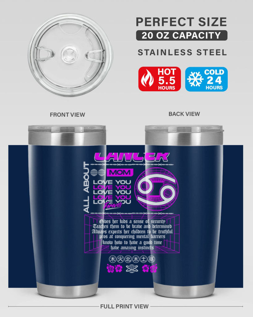 cancer 176#- zodiac- Tumbler