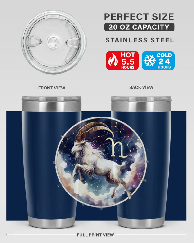 capricorn 211#- zodiac- Tumbler