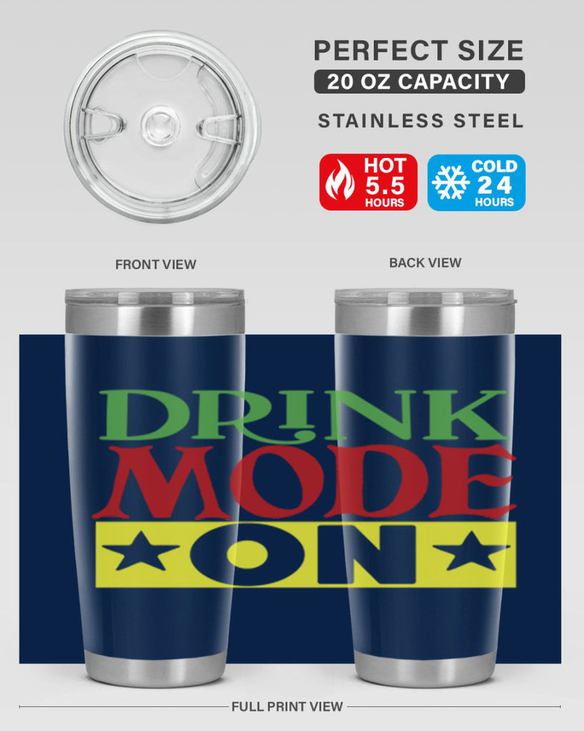 drink mode on 2#- cinco de mayo- Tumbler