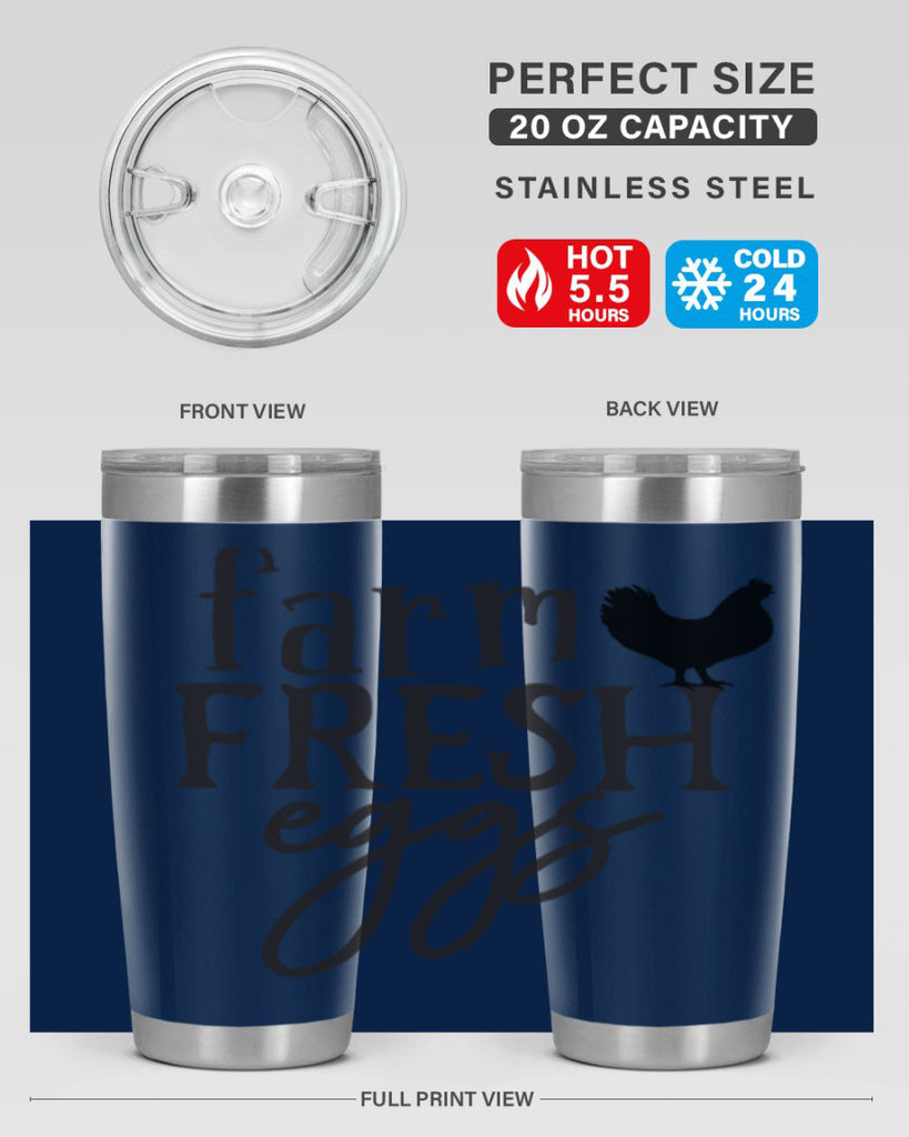 farm fresh eggs 102#- kitchen- Tumbler