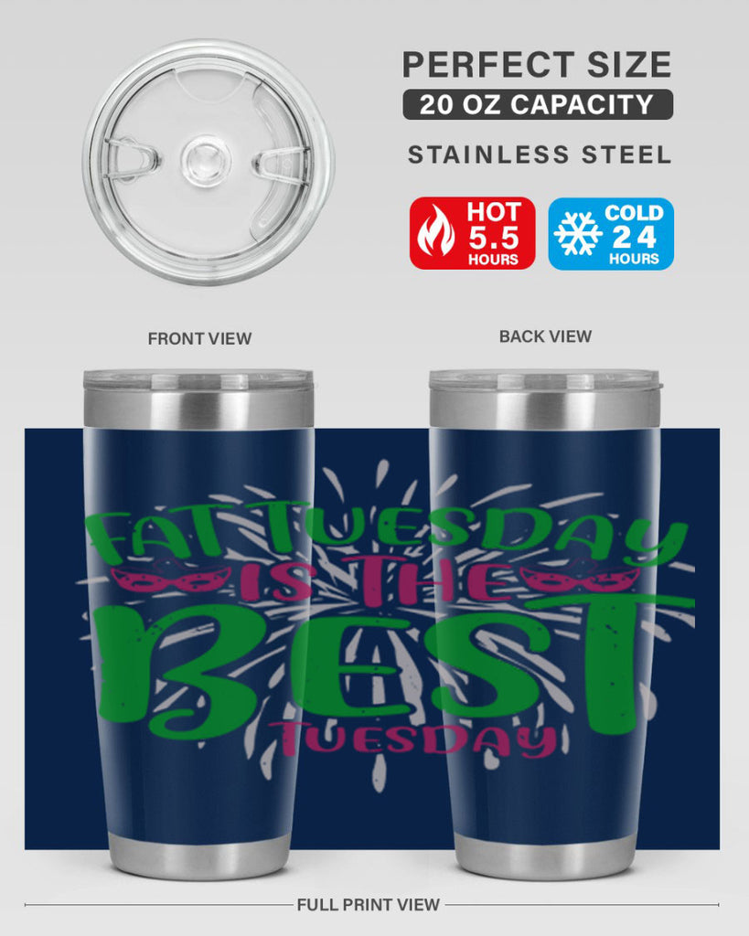 fat tuesday is the best tuesday 88#- mardi gras- Tumbler