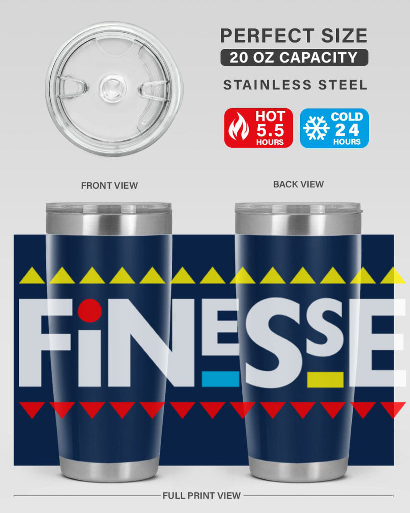 finesse 155#- black words phrases- Cotton Tank
