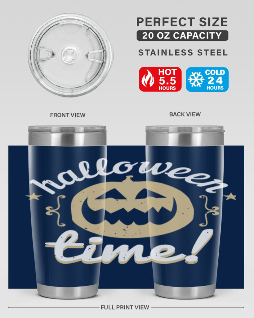 halloween time 157#- halloween- Tumbler