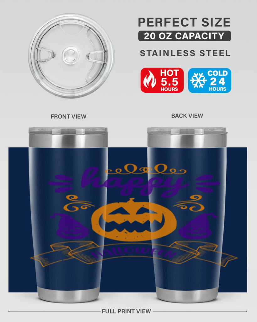 happy halloween 154#- halloween- Tumbler