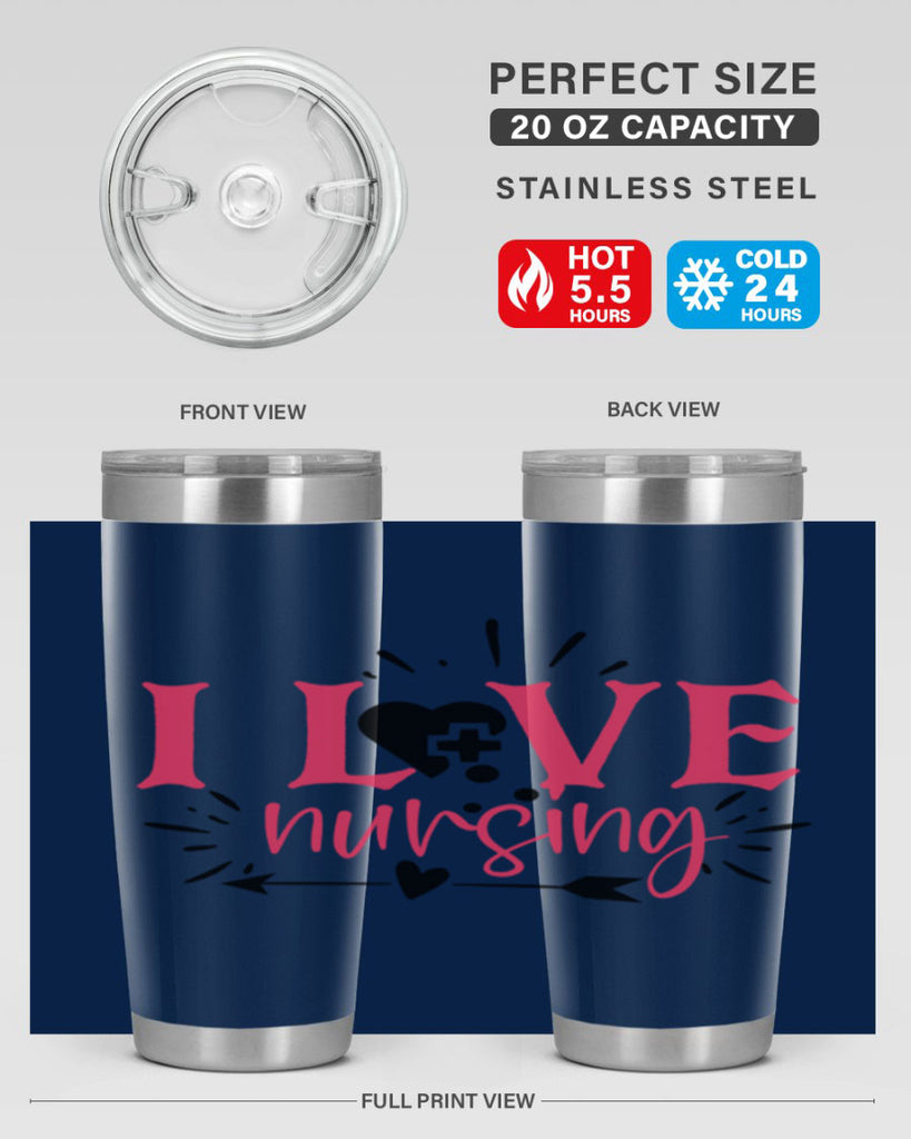 i love nursing Style Style 174#- nurse- tumbler