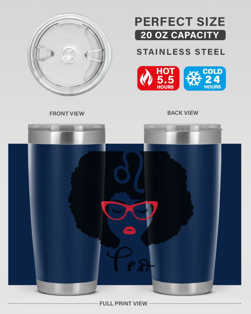 leo 298#- zodiac- Tumbler