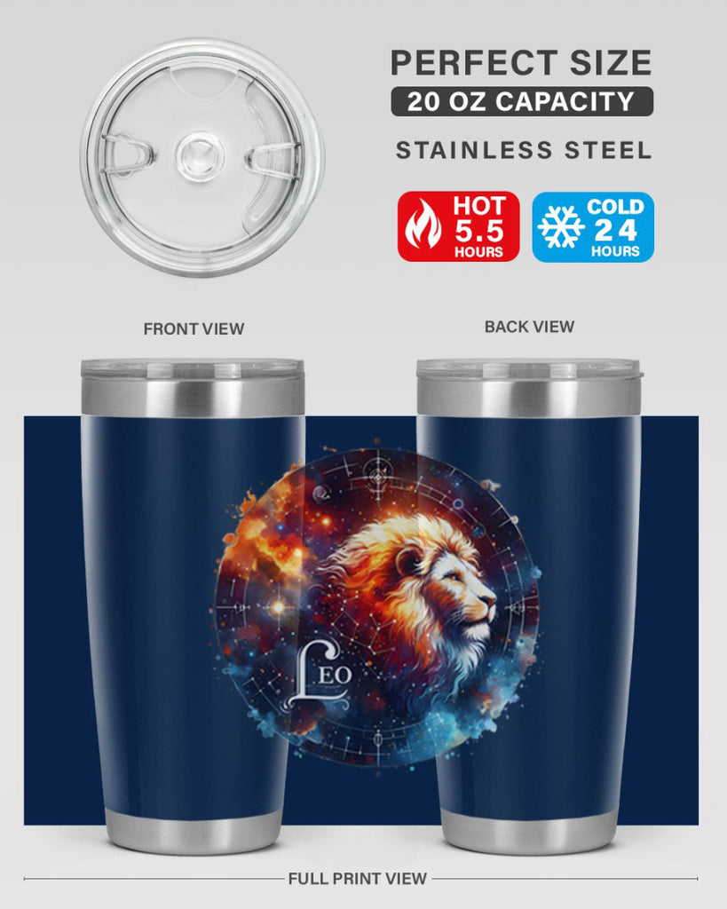 leo 300#- zodiac- Tumbler