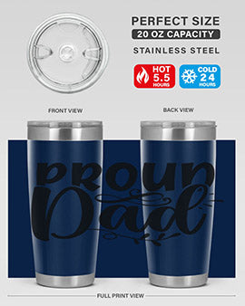 proud dad Style 37#- autism- Tumbler