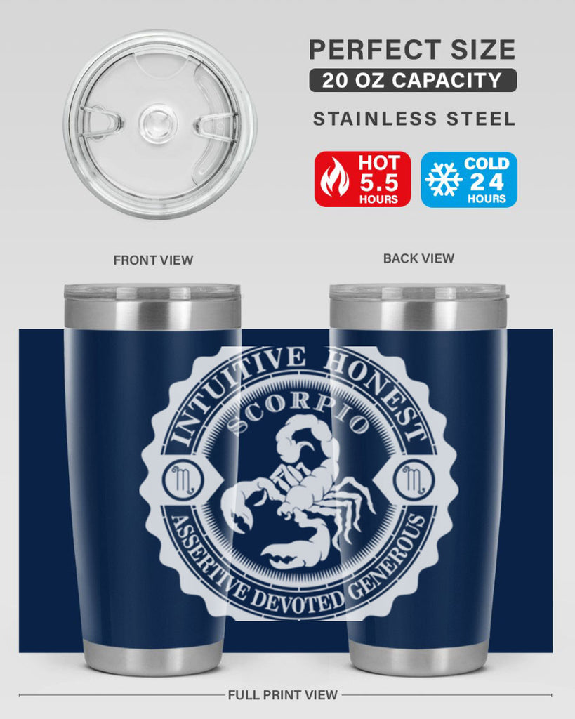 scorpio 32#- zodiac- Tumbler