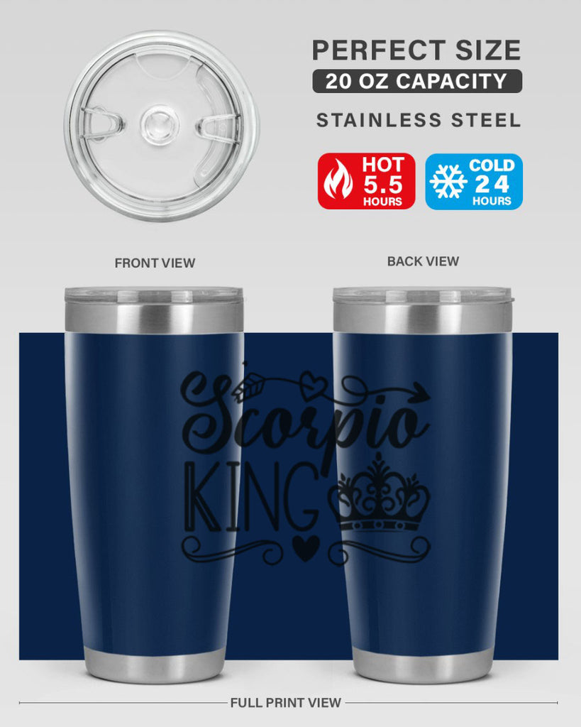 scorpio king 443#- zodiac- Tumbler