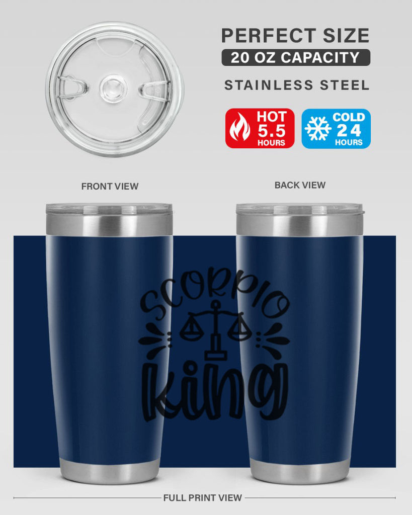 scorpio king 444#- zodiac- Tumbler