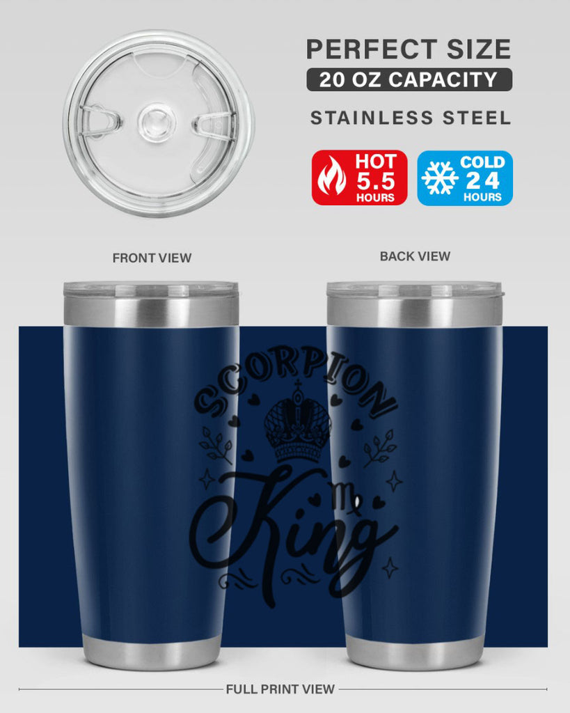 scorpio n king 465#- zodiac- Tumbler