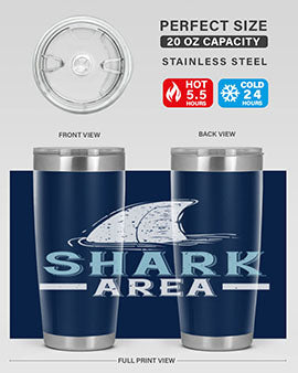 shark area Style 44#- shark  fish- Tumbler