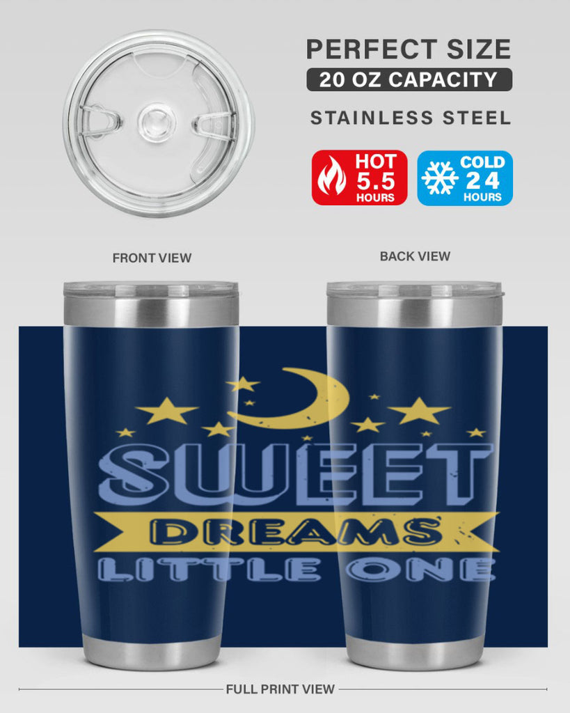 sweet dreams little one Style 13#- baby shower- tumbler