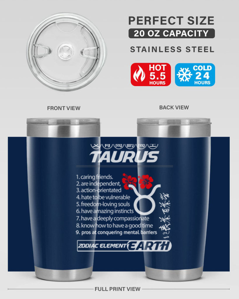 taurus 518#- zodiac- Tumbler