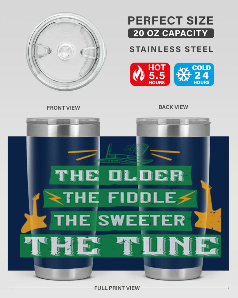 the older the fiddle the sweetrt the tune Style 9#- St Patricks Day- Tumbler