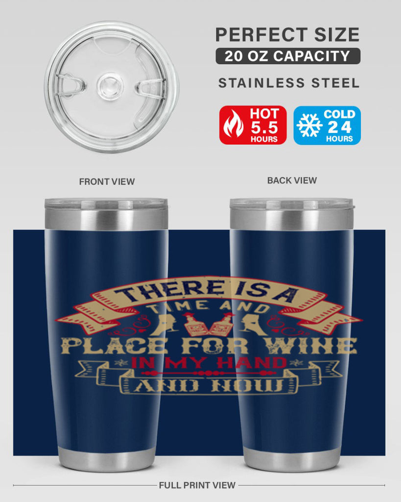 there is a time and place for wine in my hand and now 26#- drinking- Tumbler
