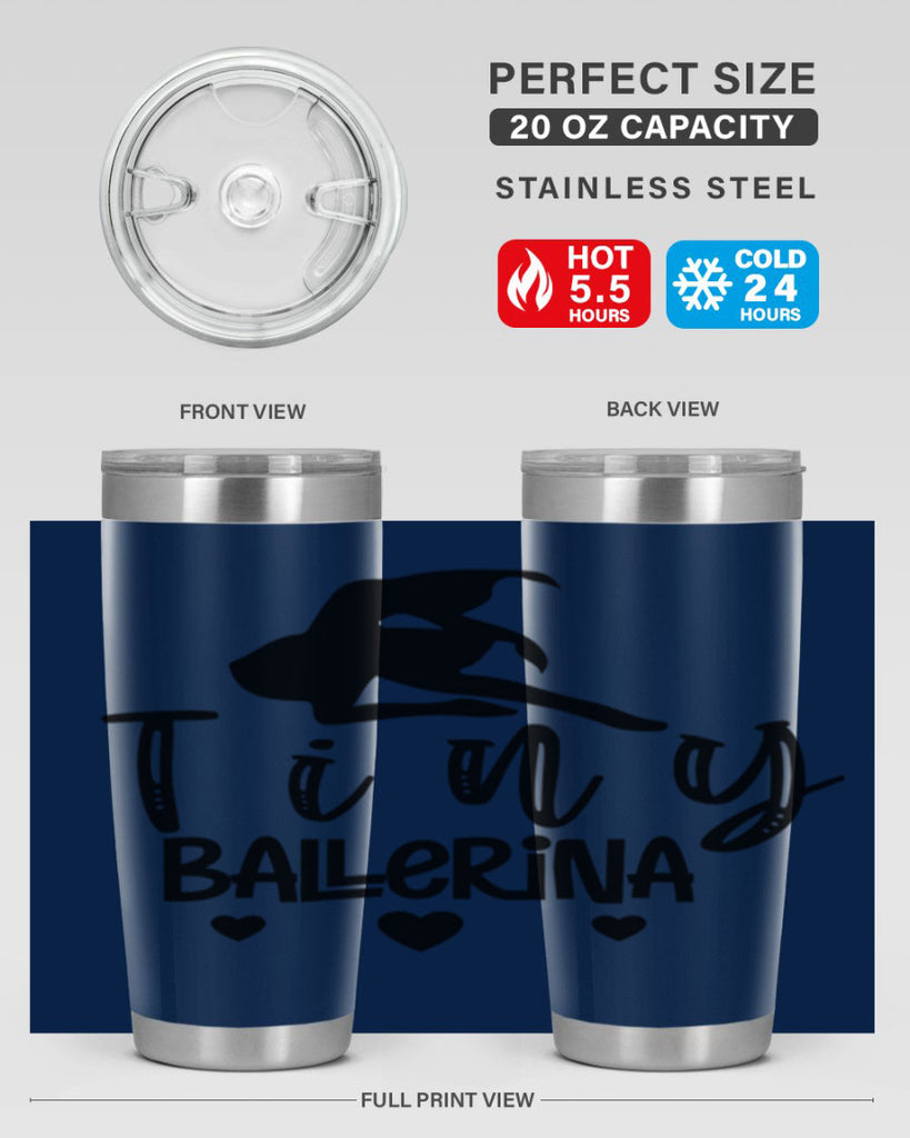 tiny ballerina 88#- ballet- Tumbler