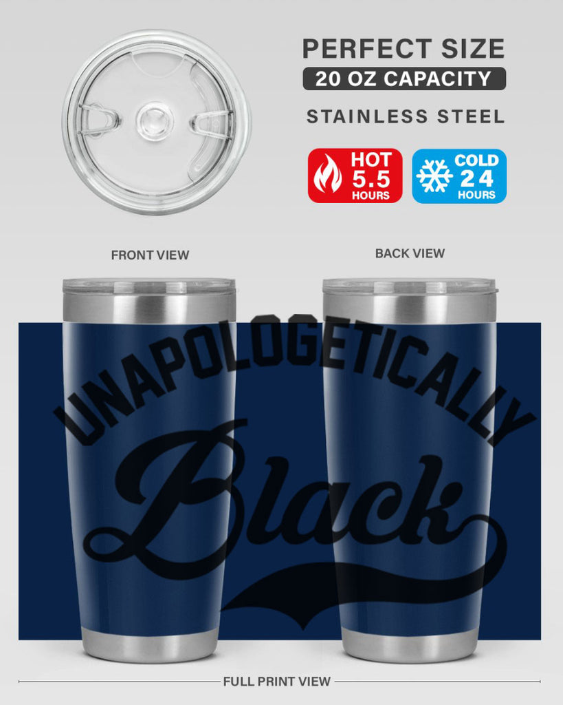 unapologetically black 15#- black words phrases- Cotton Tank