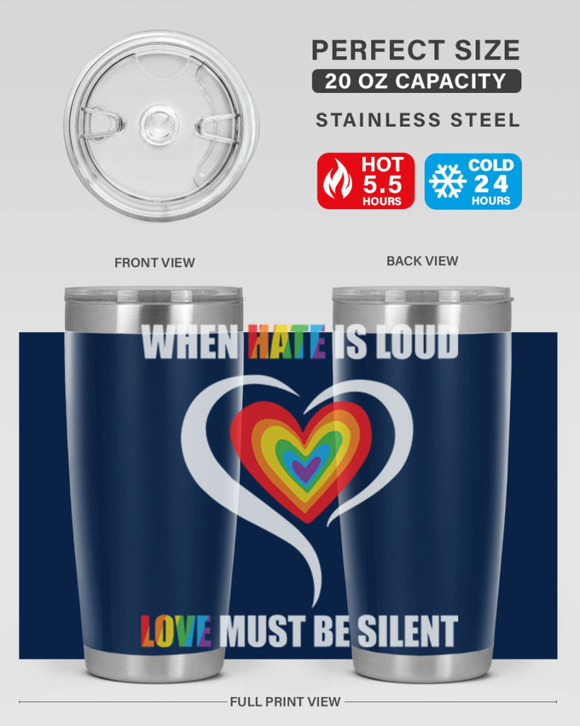 when hate is loud love lgbt 3#- lgbt- Tumbler