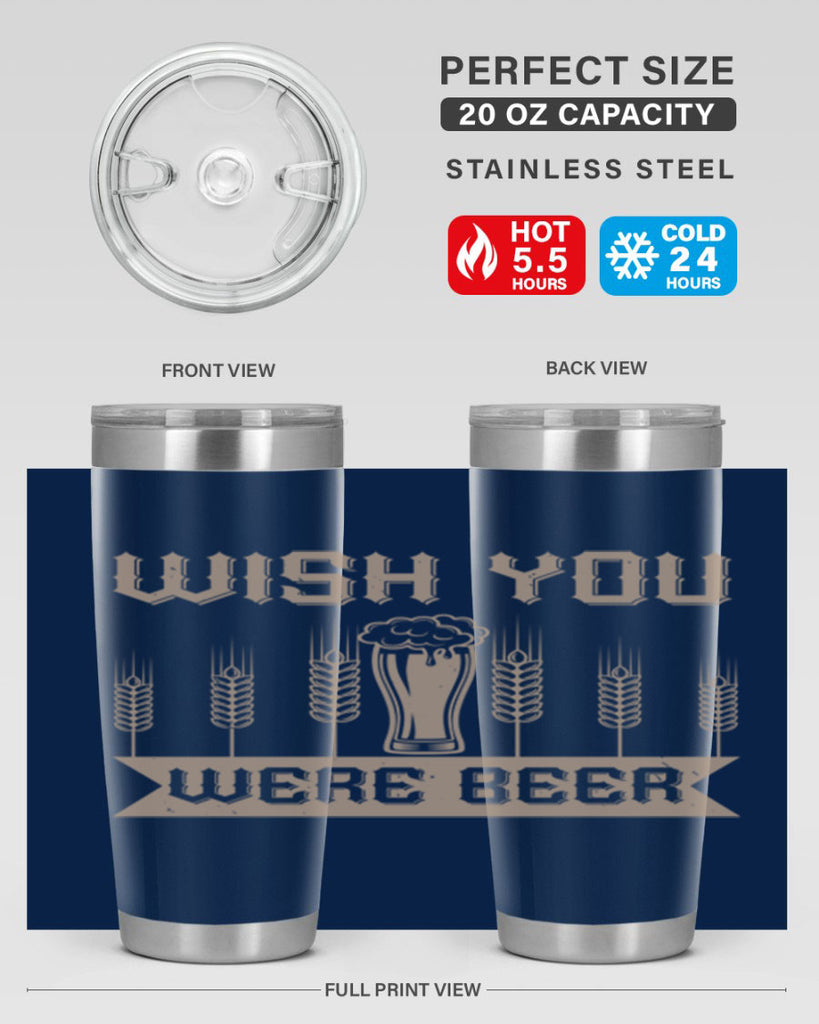 wish you were beerr 1#- beer- Tumbler