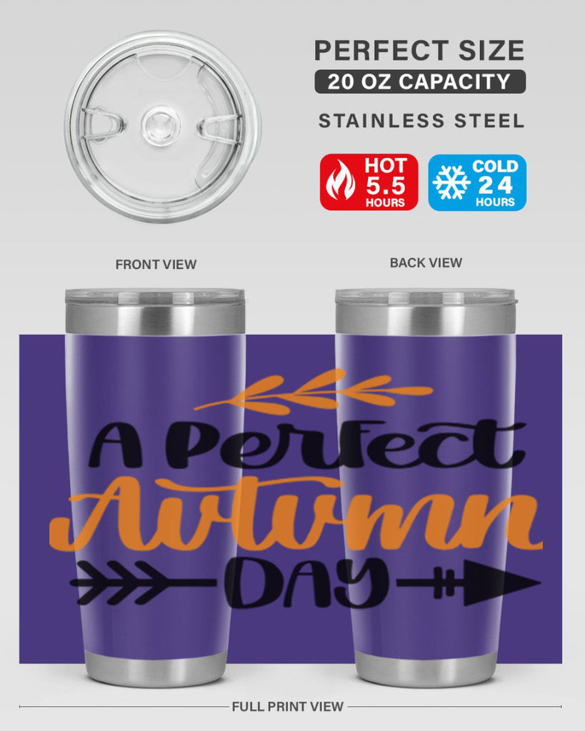 A Perfect Autumn Day 470#- fall- Tumbler