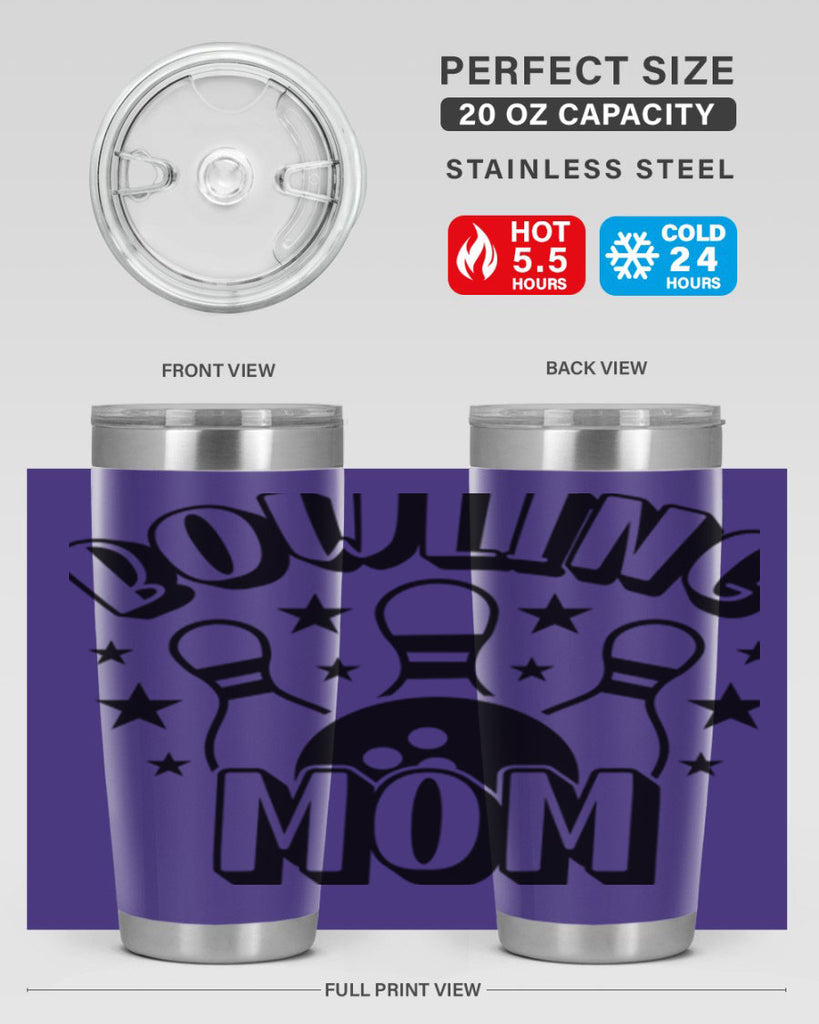 Bowling mom 1404#- bowlig- Tumbler